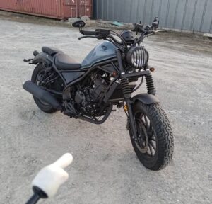 Rebel 250, 6504km, 2019